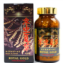 Viên uống Tăng Cường Sinh Lý Đông Trùng Hạ Thảo Royal Gold Tohchukasou 420 viên Nhật Bản