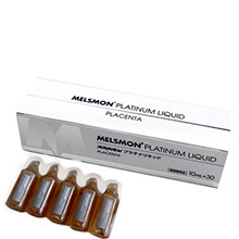 Nước uống Chống Lão Hóa Nhau thai ngựa Melsmon Platinum Liquid Placenta 30 ống Nhật Bản