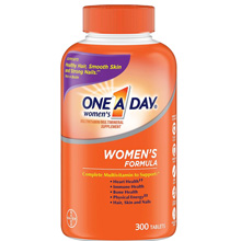 Vitamin tổng hợp One A Day Women's Formula Vitamins Mỹ 300 viên –  Nữ dưới 50 tuổi