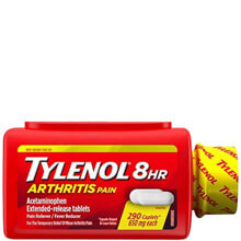 Thuốc hạ sốt, giảm đau khớp Tylenol 8Hr Arthritis Pain 650mg 290 viên Mỹ