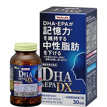 Viên uống bổ não DHA & EPA DX Yakult 30 viên Nhật Bản